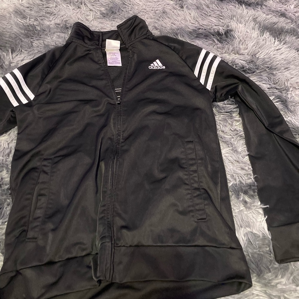 Adidas kids jacket size XL
